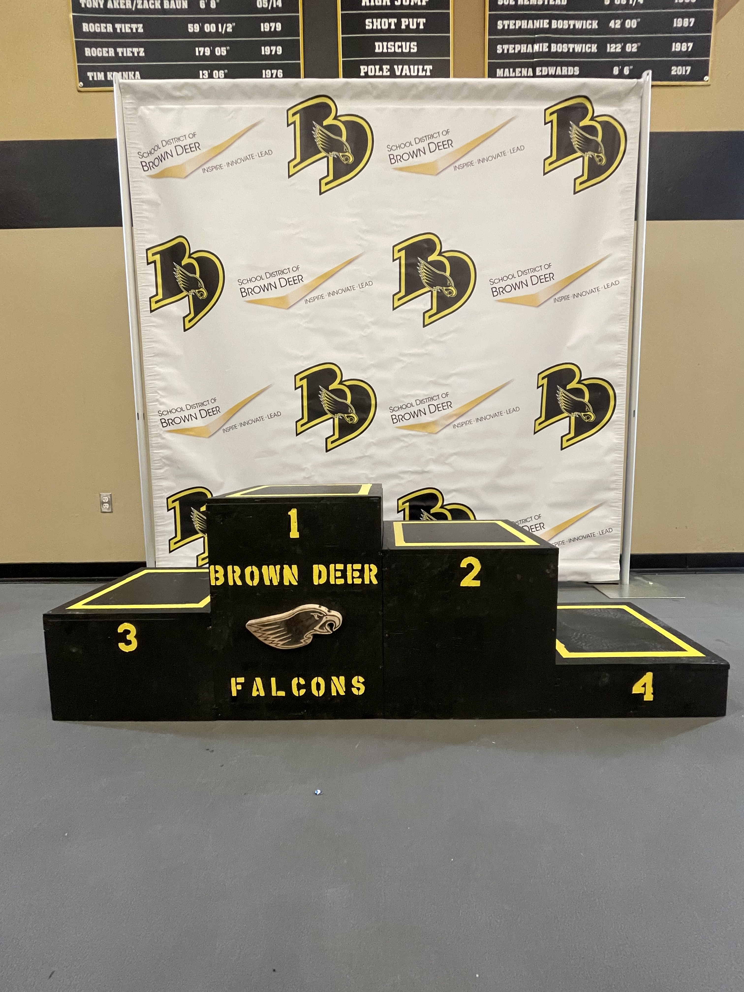 awards podium